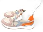 gabor-creme-oranje-sneaker