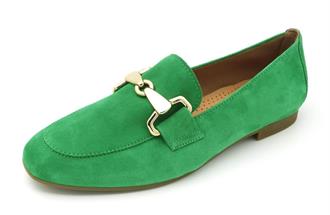 GABOR Groen mocassin