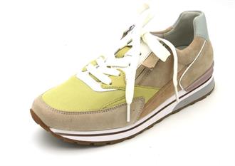 GABOR Mint/beige sneaker+rits