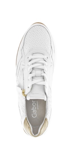 gabor-twist-sneaker-wit-champagne