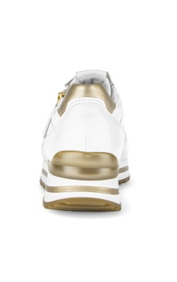 gabor-twist-sneaker-wit-champagne
