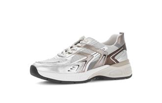 GABOR Zilver/bruin sneaker