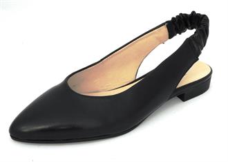 GABOR Zwart chanel plat