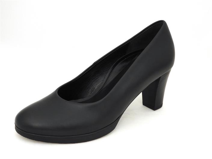 gabor-zwart-leder-pump