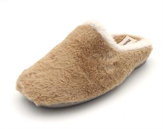 HUSH PUPPIES Beige fluffy pantoffel