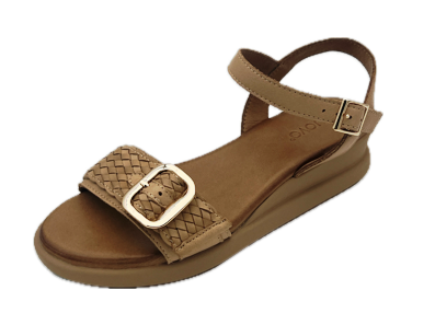 INUOVO Camel traisse sandaal
