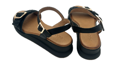 inuovo-zwart-traisse-sandaal