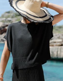 LES JUMELLES Millie crochet top