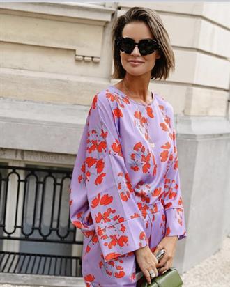 LES JUMELLES Viola printed blouse