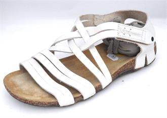 LOINTS Wit kruisband sandaal