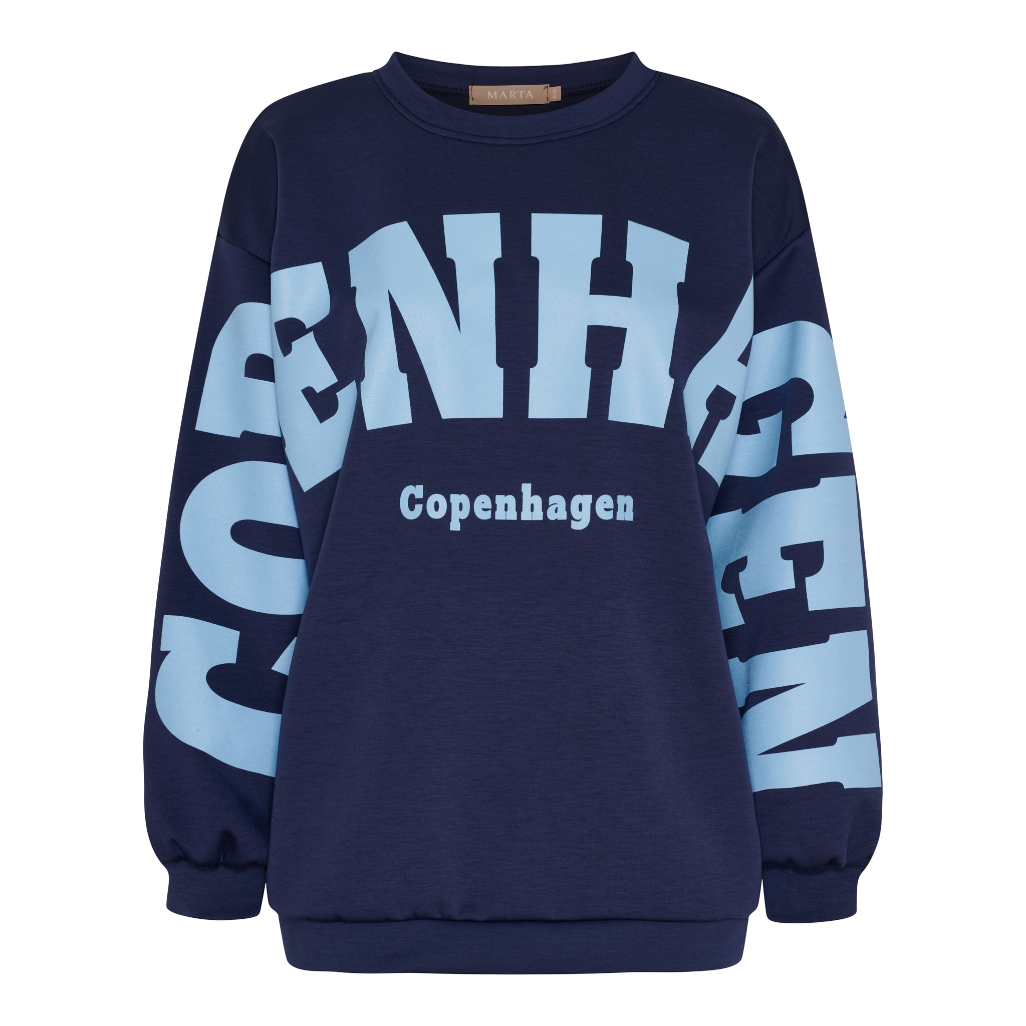 MARTA Blauw sweater copenhagen