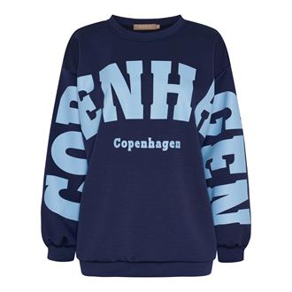 MARTA Blauw sweater copenhagen