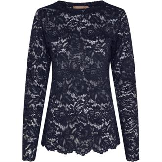 MARTA Blue lace long sleeve