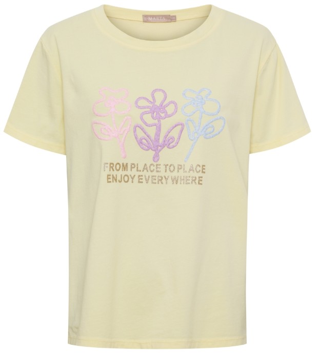 marta-geel-t-shirt-flower