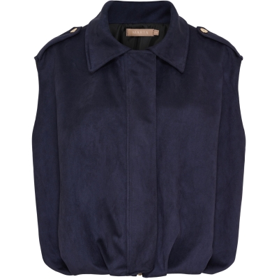 MARTA Marine vest zonder mouw