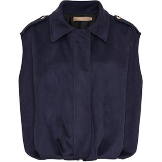 MARTA Marine vest zonder mouw