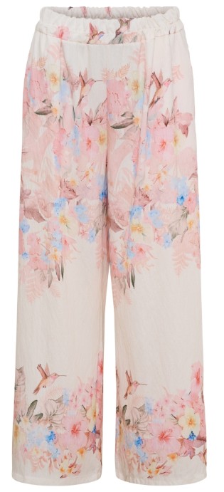 MARTA Print viscose broek