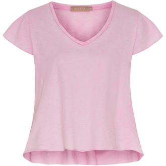 MARTA Roze t-shirt a lijn