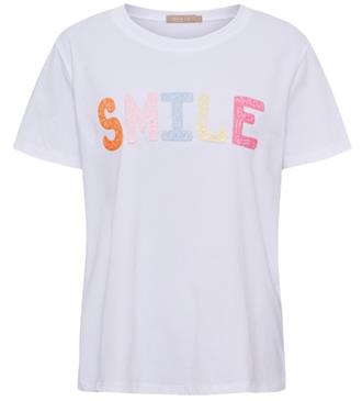 MARTA Wit t-shirt smile