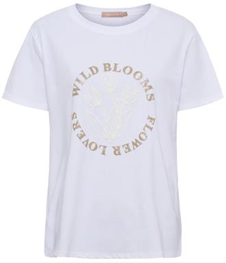 MARTA Wit t-shirt wild blooms