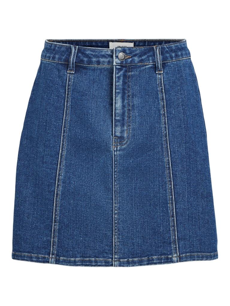 OBJECT Carol denim short skirt