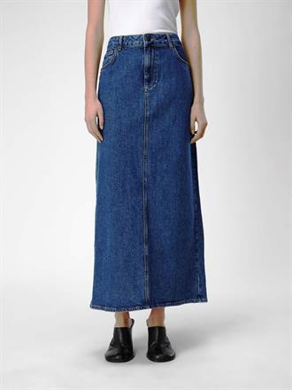 OBJECT Ellen long denim skirt