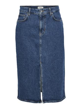 OBJECT Ellen midi denim skirt