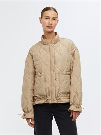 OBJECT Line short quilted jacket