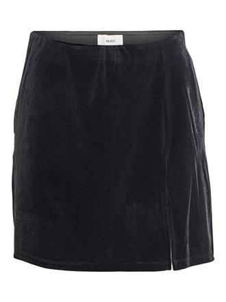 OBJECT Lisa velvet mini skirt