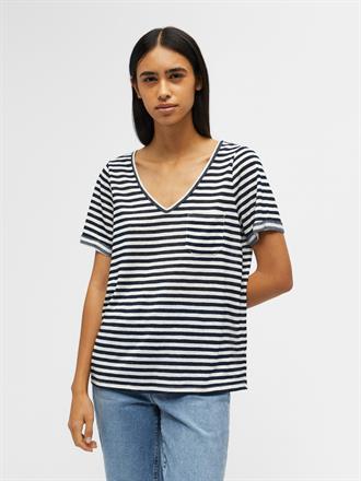 OBJECT Tessi slub v-neck