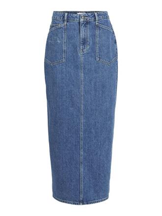 OBJECT Thylane long denim skirt