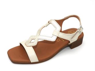 OHMYSANDALS Beige/champagne sandaal