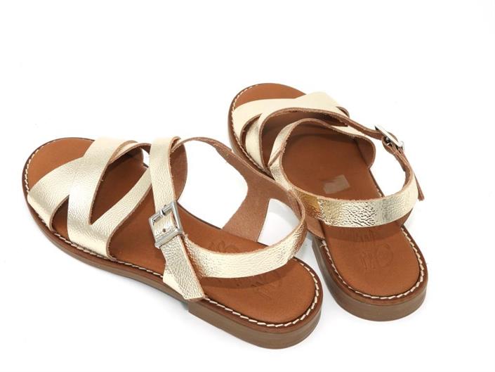 ohmysandals-champagne-sandaal-plat