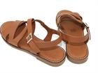 ohmysandals-cognac-sandaal-plat