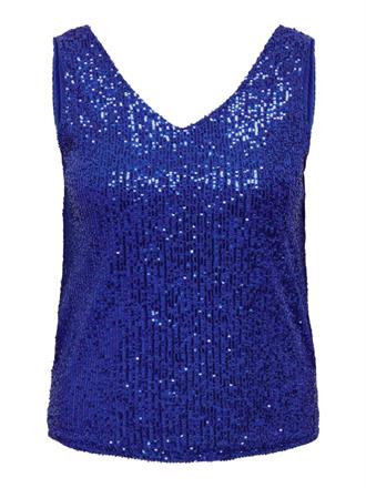 ONLY CARMA Ana v-neck sequins top