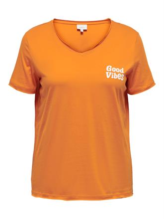 ONLY CARMA Quote v-neck tee