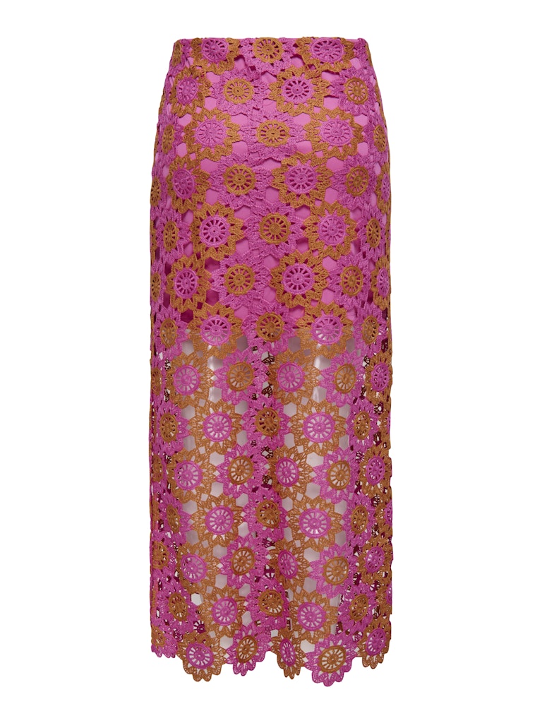 ONLY Yvonne crochet skirt