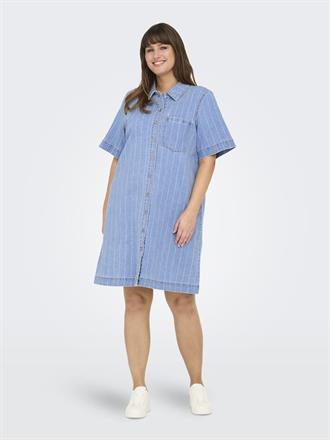 ONLYCARMA Asta strips denim dress