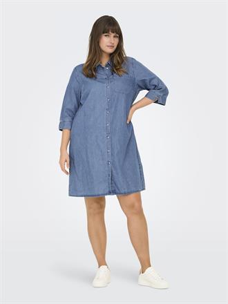 ONLYCARMA Bea shirt dress denim