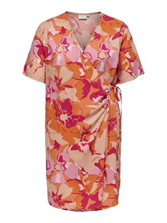 ONLYCARMA Helen wrap dress