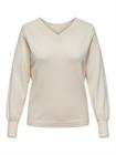 onlycarma-ibireversible-v-neck-knit