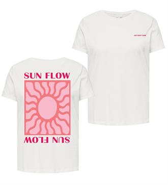 ONLYCARMA Kaila print sunshine tee