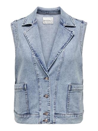 ONLYCARMA Mia waistcoat denim