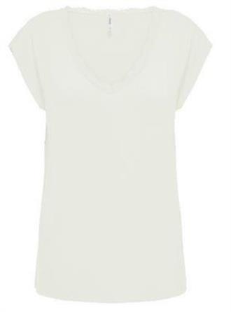 ONLYCARMA Moster lace v--neck top