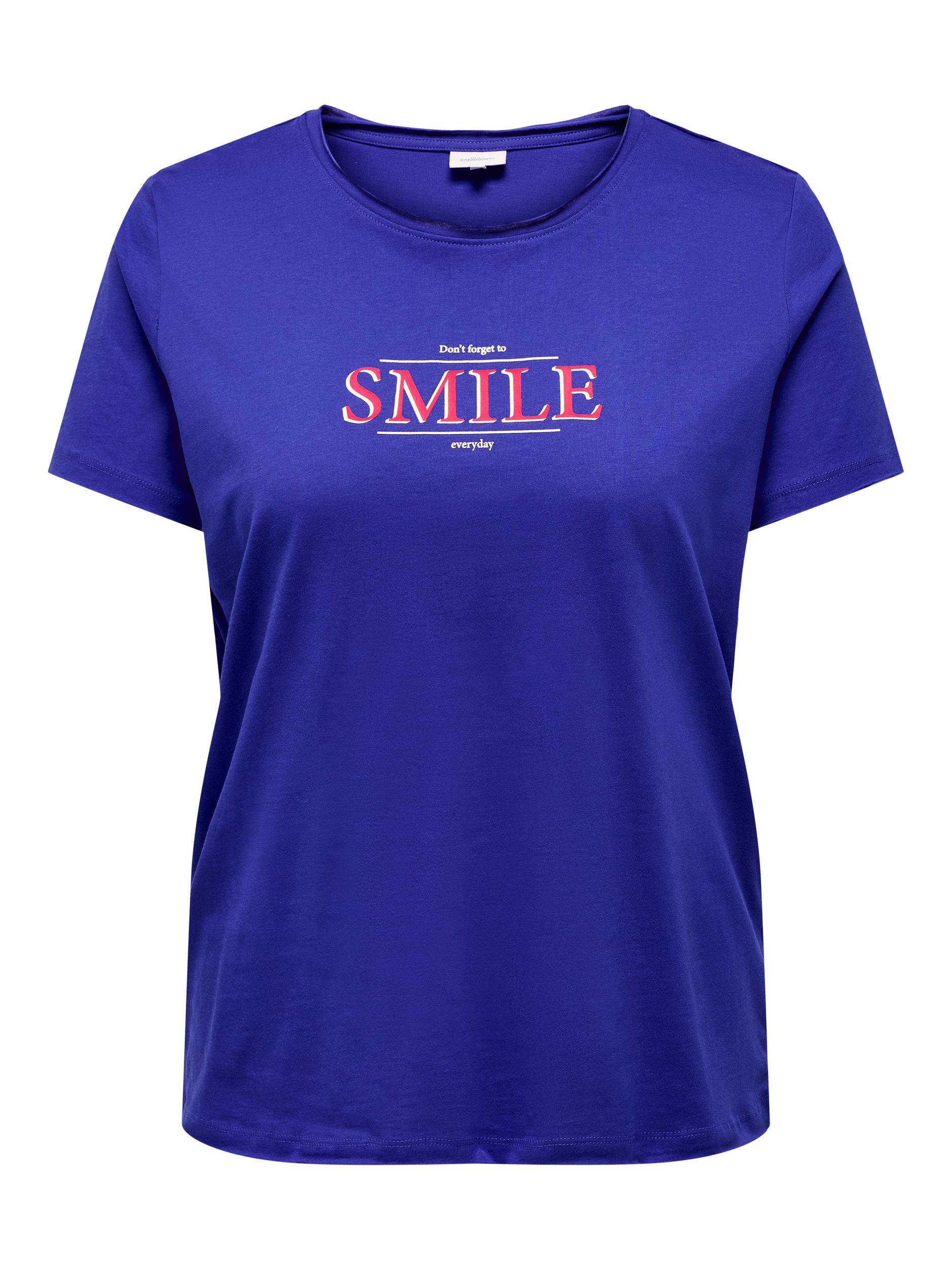 ONLYCARMA Quote o-neck tee