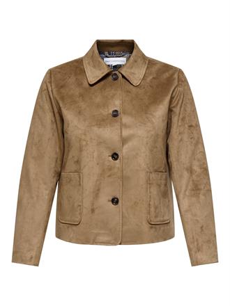 ONLYCARMA Tulip faux suede jacket