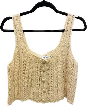 PAULETTE Crochet top