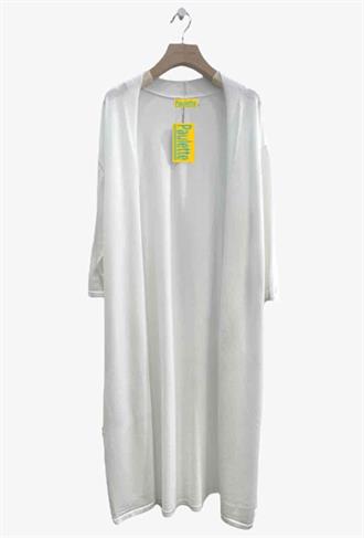 PAULETTE Long cardigan viscose+silk