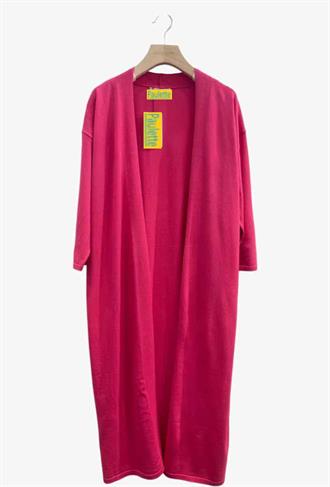 PAULETTE Long cardigan viscose+silk