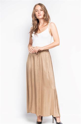 PAULETTE Tania satin skirt